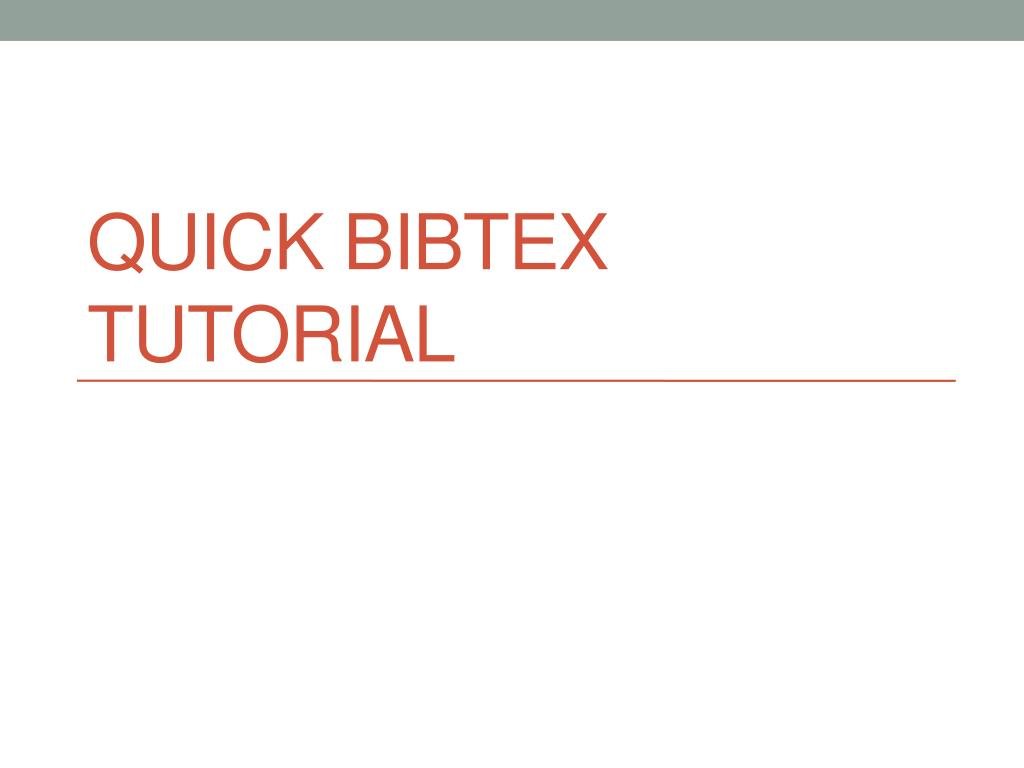 Guide to Using BibTeX Generators for Easy LaTeX Bibliographies